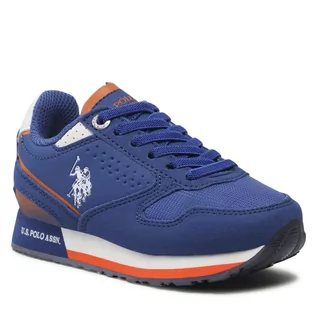 Buty dla chłopców - Sneakersy U.S. Polo Assn. - Nobik001b NOBIK001K/BHT2 Blu006 - grafika 1