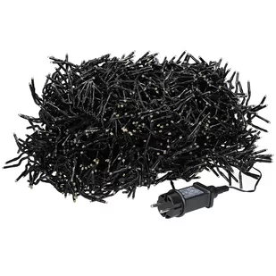 Łańcuch świetlny LED 22 m z 3000 ciepłobiałymi diodami LED IP44 - Oświetlenie świąteczne - miniaturka - grafika 1