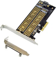 Kontrolery - Kontroler MicroConnect PCIe x4 M.2 Key NMVe SSD Adapt - miniaturka - grafika 1