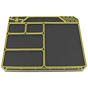 Mata serwisowa do montowania noży Turq Gear Black/Yellow - Akcesoria do noży - miniaturka - grafika 1