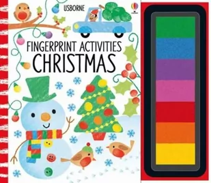 Usborne Publishing Ltd Fingerprint Activities Christmas - Pozostałe książki - miniaturka - grafika 2
