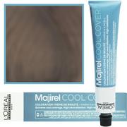 Farby do włosów i szampony koloryzujące - Loreal Professionnel Majirel Cool Cover 7.17 Blond Cendré Froid Beauty Colouring Cream 50 ml - miniaturka - grafika 1