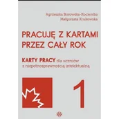 Pedagogika i dydaktyka - Pracuję z kartami przez cały rok Agnieszka Borowska-Kociemba Małgorzata Krukowska - miniaturka - grafika 1