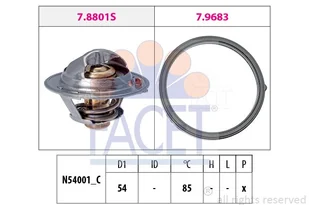 Termostat, płyn chłodzący Facet 7.8803 - Termostaty - miniaturka - grafika 1