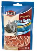 Trixie TRIXIE Przysmak dla kota PREMIO Tuna Rolls |Dwie saszetki karmy Happy Cat GRATIS!