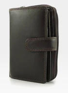 Portfele - Visconti, Heritage, Portfel damski, HT33, czekoladowy - miniaturka - grafika 1