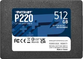 Dyski SSD - Patriot P220 512GB 2.5" SATA III (P220S512G25) - miniaturka - grafika 1