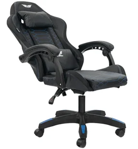 Fotel gamingowy Artnico Geso 1.0 czarno-niebieski - Fotele gamingowe - miniaturka - grafika 8