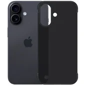 Etui i futerały do telefonów - Etui 3MK Just20g Matt Case do Apple iPhone 16 Plus Czarny - miniaturka - grafika 1