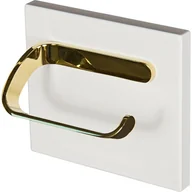 Szafki łazienkowe - Uchwyt na papier złoty Belli Gold - miniaturka - grafika 1
