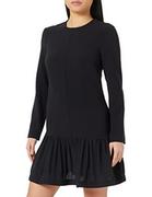 Sukienki - Sisley Damska sukienka 4BFQLV029, czarna, 48 (DE) - miniaturka - grafika 1