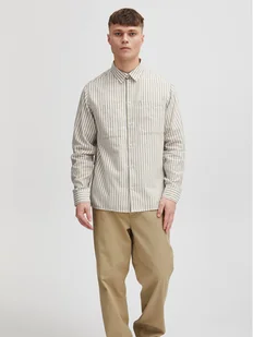 Solid Koszula 21107889 Beżowy Regular Fit - Koszule męskie - miniaturka - grafika 1