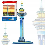 Puzzle - Puzzle 3D Sky Tower Auckland Premium Dla Dzieci i Dorosłych 52cm 52el. - miniaturka - grafika 1