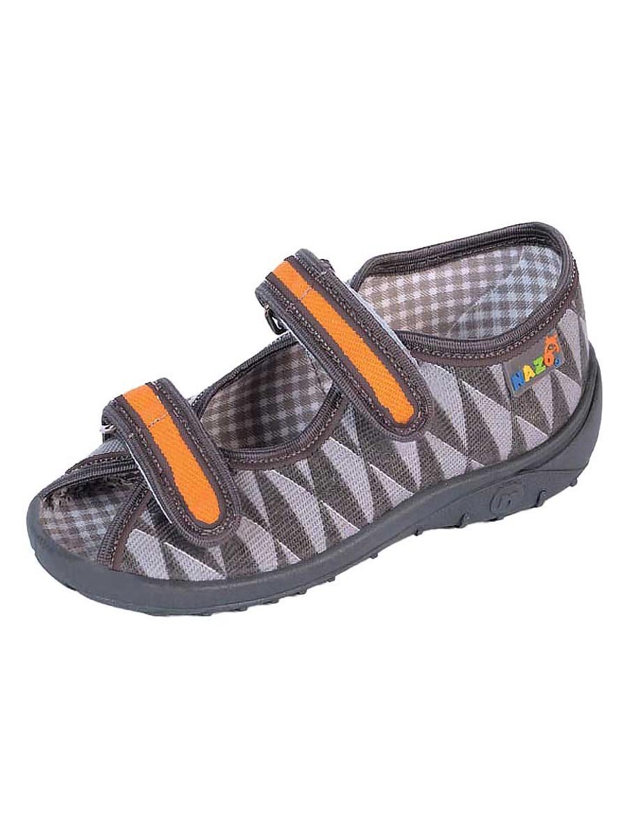 Kapcie dziecięce na rzepy r.18