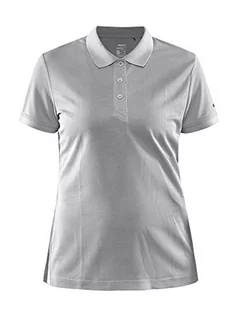 Koszulki i topy damskie - Craft Damska koszulka polo CORE Unify, kolor szary, XL, gris, XL - grafika 1