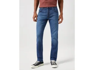 Męskie spodnie jeansowe proste Wrangler REGULAR FIT W30 L30 - Spodnie męskie - miniaturka - grafika 1