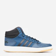 Trampki męskie - Trampki męskie niskie Adidas Hoops 2.0 Mid GZ7939 40.5 (7UK) 25.5 cm Granatowe (4064047615401) - miniaturka - grafika 1