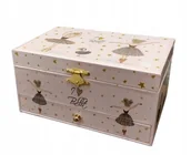 Prace ręczne dla dzieci - ELEFUN CHIC STUDIO Zestaw tworzenie bransoletek SZKATUŁKA BALETNICE - miniaturka - grafika 1