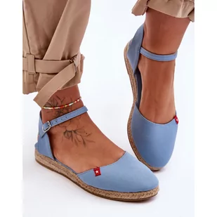 Damskie espadryle Big Star FF274532 37 Niebieskie (5900714184704) - Espadryle damskie - miniaturka - grafika 1