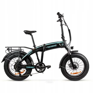 Rower elektryczny FAT BIKE Jobobike Eddy X aluminium koło 20" czarny 250 W - Rowery elektryczne - miniaturka - grafika 1