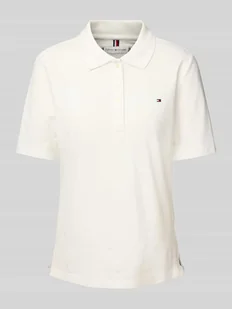 Koszulka polo o kroju regular fit z wyhaftowanym logo model ‘1985’ - Koszulki i topy damskie - miniaturka - grafika 1
