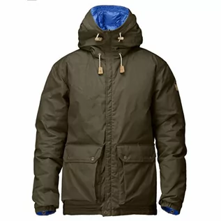 Kurtki męskie - FJÄLLRÄVEN Fjällräven męska kurtka puchowa nr 16, męska, 83259, ciemna oliwka, XS F83259-Dark Olive-XS - grafika 1