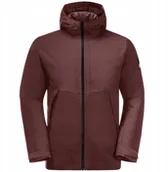 Kurtki męskie - Jack Wolfskin Tempelhof Jkt M 1115491-2185 Bordowe XXL - miniaturka - grafika 1