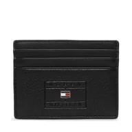Etui na dokumenty i karty - Etui na karty kredytowe Tommy Hilfiger Th Casual Flag Cc Holder AM0AM14251 Czarny - miniaturka - grafika 1