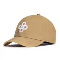 Czapki męskie - Oblak Męskie czapki z daszkiem Niebieski Beż Dark Beige Peach Czapki Damskie szare regulowane baseball z daszkiem i siatką - Czapka Trucker - miniaturka - grafika 1