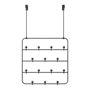 Czarny metalowy wieszak na drzwi 36 cm Estique – Umbra - Wieszaki i stojaki - miniaturka - grafika 1