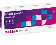 Papier toaletowy - Papier Toaletowy Wepa Satino Prestige Biały - 8 Rolek - miniaturka - grafika 1
