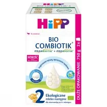 Hipp Combiotik 2 Mleko następne dla niemowląt po 6. miesiącu 750 g Bio