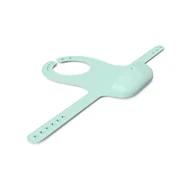 Śliniaki i fartuszki - BABY&TRAVEL Everyday Baby Śliniak silikonowy z kieszonką miętowy - miniaturka - grafika 1