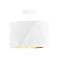 Lampy sufitowe - LYSNE Lampa plafon TACOMA GOLD z diamentowym abażurem 14638/8 - miniaturka - grafika 1