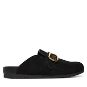 Klapki i japonki damskie - Klapki Guess FLPGAL ESU06 Czarny - miniaturka - grafika 1