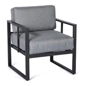 Fotele i krzesła ogrodowe - Szary fotel ogrodowy Bonami Selection Bellisima - miniaturka - grafika 1