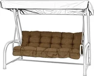 Huśtawki - Poduszki na huśtawkę ogrodową FLORA 150 cm 550 - miniaturka - grafika 1