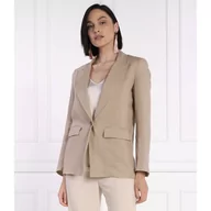 Marynarki i żakiety damskie - Marella SPORT Lniana marynarka AFRO | Regular Fit - miniaturka - grafika 1