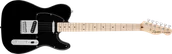 Gitary elektryczne - Squier FSR Affinity Series Telecaster Maple Fingerboard Black Pickguard Black - miniaturka - grafika 1