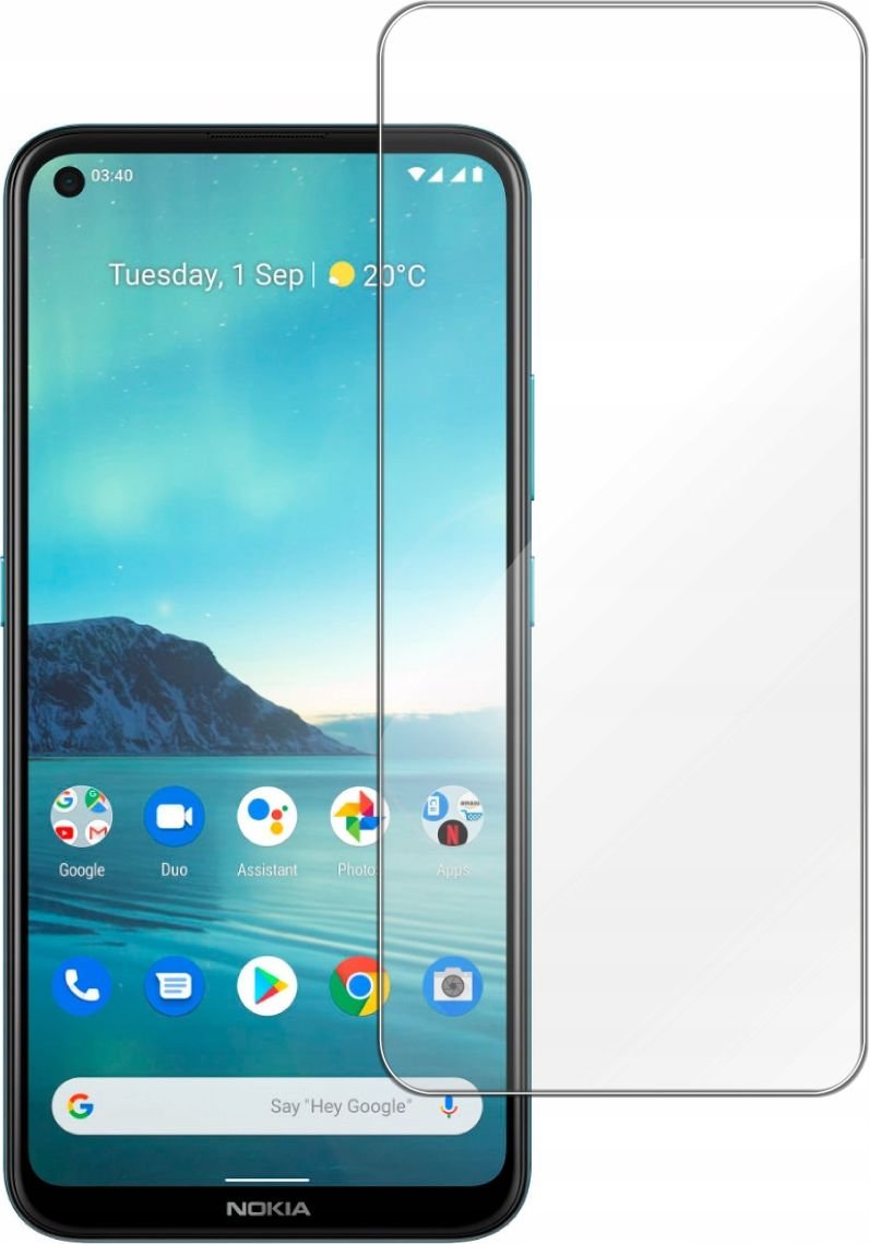 etumi Szkło Hartowane 9H Do Nokia 3.4 Szybka Na Ekran Szkiełko Ochronne Na Ekran Twarde Płaskie Przód / Ochrona Matrycy Telefonu Glas0088