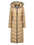 Kurtki damskie - Geographical Norway Płaszcz zimowy "Capucine" w kolorze beżowym - miniaturka - grafika 1