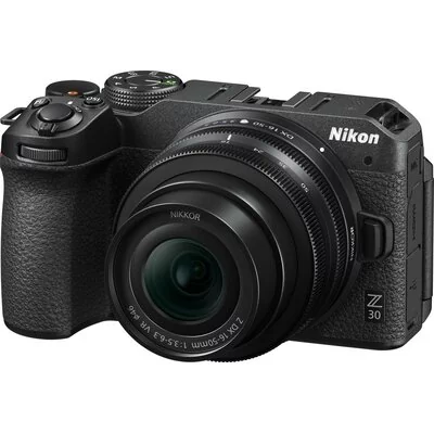 NIKON Z30 Czarny + Obiektyw Nikkor Z DX 16-50 mm f/3.5-6.3 VR