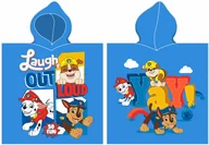 Okrycia kąpielowe dla dzieci - Carbotex Ręcznik poncho 50x115 na basen Psi Patrol - miniaturka - grafika 1