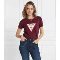 Koszulki i topy damskie - GUESS T-shirt | Regular Fit - miniaturka - grafika 1