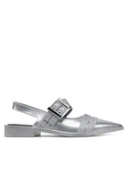 Sandały damskie - Melissa Sandały Melissa Ladylike Ad M 35973 Srebrny - miniaturka - grafika 1