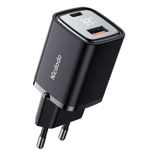 Ładowarka sieciowa McDodo CH-1701 33W z wyświetlaczem (czarna) - Ładowarki do telefonów Ładowarka sieciowa McDodo CH-1701 33W z wyświetlaczem (czarna) - Ładowarki do telefonów - miniaturka - grafika 1