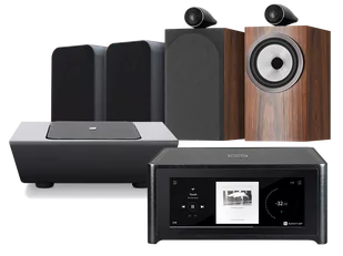 NAD M10 v2  (czarny) + 705 S3 (mokka) + PULSE FLEX 2i (czarny) + PULSE SUB+ (czarny) - Zestawy stereo - miniaturka - grafika 1