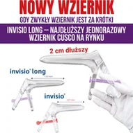 Akcesoria medyczne - Wziernik ginekologiczny INVISIO LONG - miniaturka - grafika 1