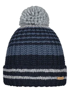 Barts Czapka "Edin" w kolorze granatowo-szarym - Czapki damskie - miniaturka - grafika 1