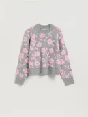 Swetry damskie - Reserved - Sweter z domieszką wełny - wielobarwny - miniaturka - grafika 1